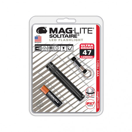 Linterna MAG-LITE SOLITAIRE - negra