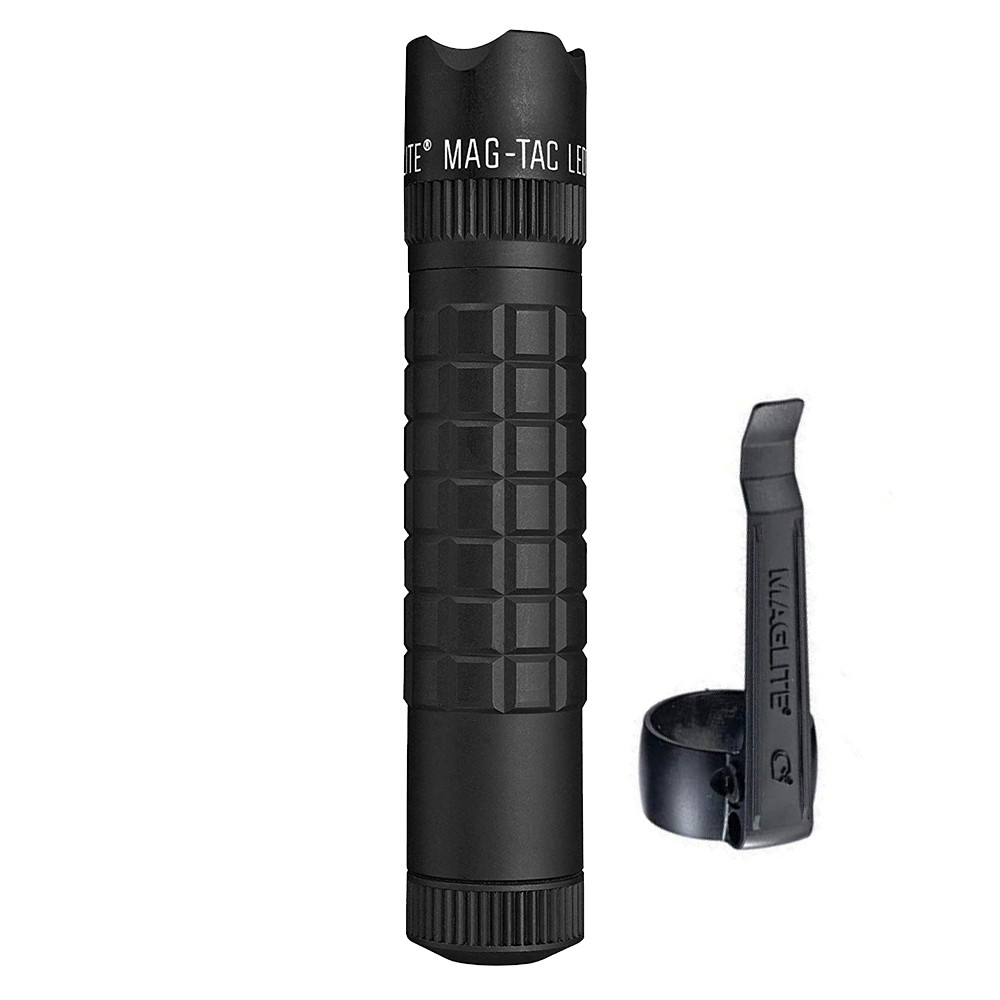 Linterna Maglite® MAG-TAC POLICIAL con corona – negra