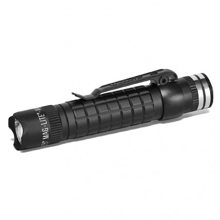 Linterna Maglite® MAG-TAC POLICIAL RECARGABLE con corona – negra