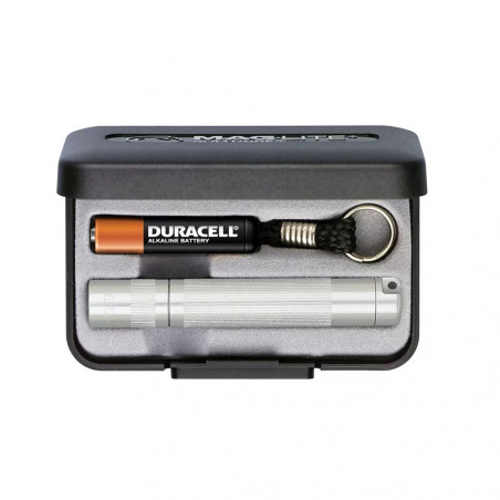 Linterna de bolsillo Maglite® SOLITAIRE AAA – plata