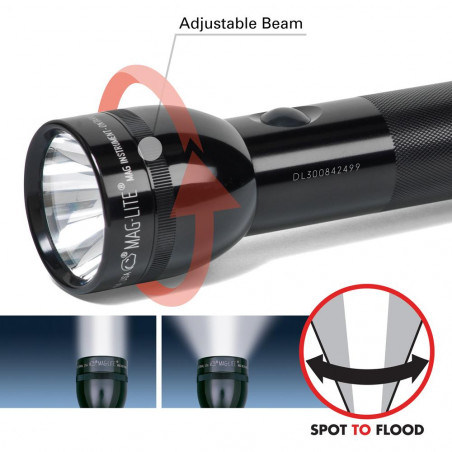Linterna Maglite® STANDARD D 4D – negra