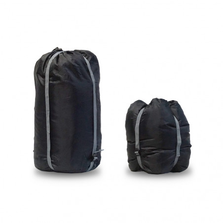 Bolsa de compresión saco Camping Sport COMPRESSOR XL - negra