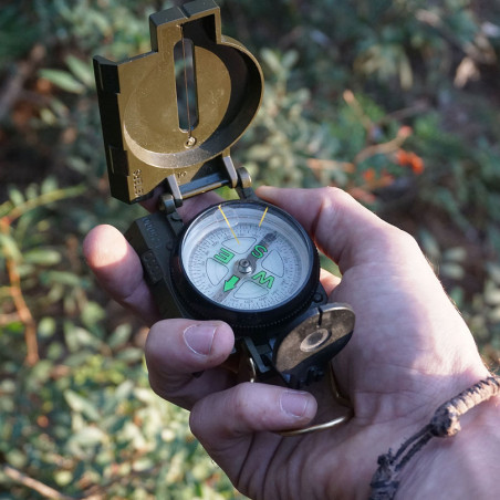 Brújula HOSA ACERO - verde camu