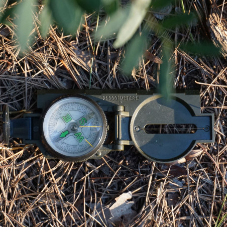 Brújula HOSA ACERO - verde camu