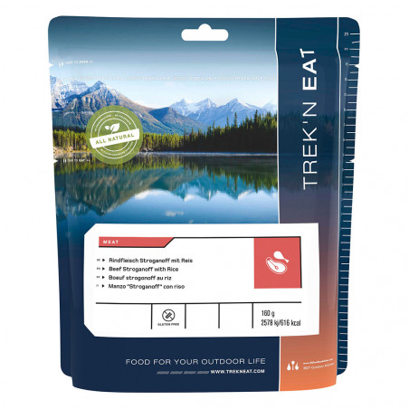 Comida liofilizada Trek'n Eat 160 g - Ternera Stroganof con Arroz