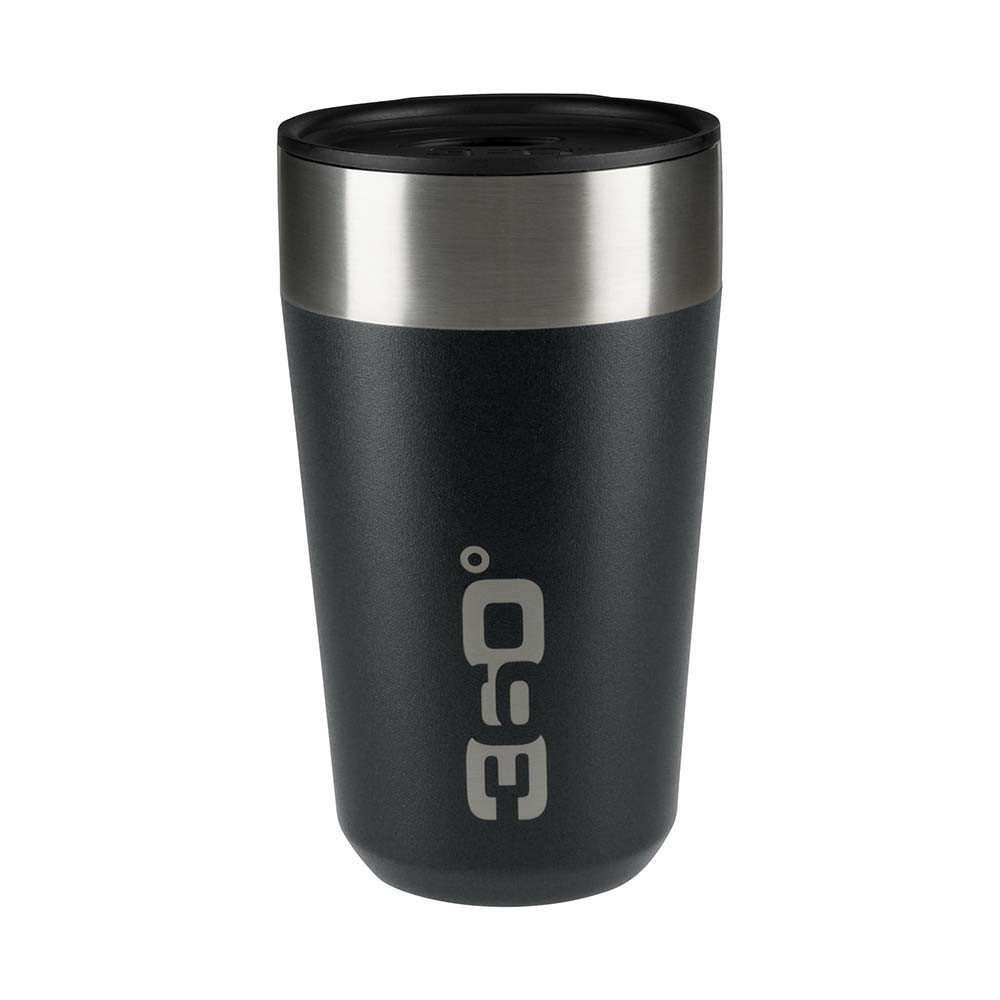 360 Degrees Taza Travel Mug Large negro - Vaso termo