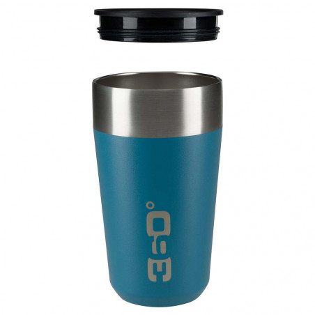 360 Degrees Taza Travel Mug Large azul - Vaso termo