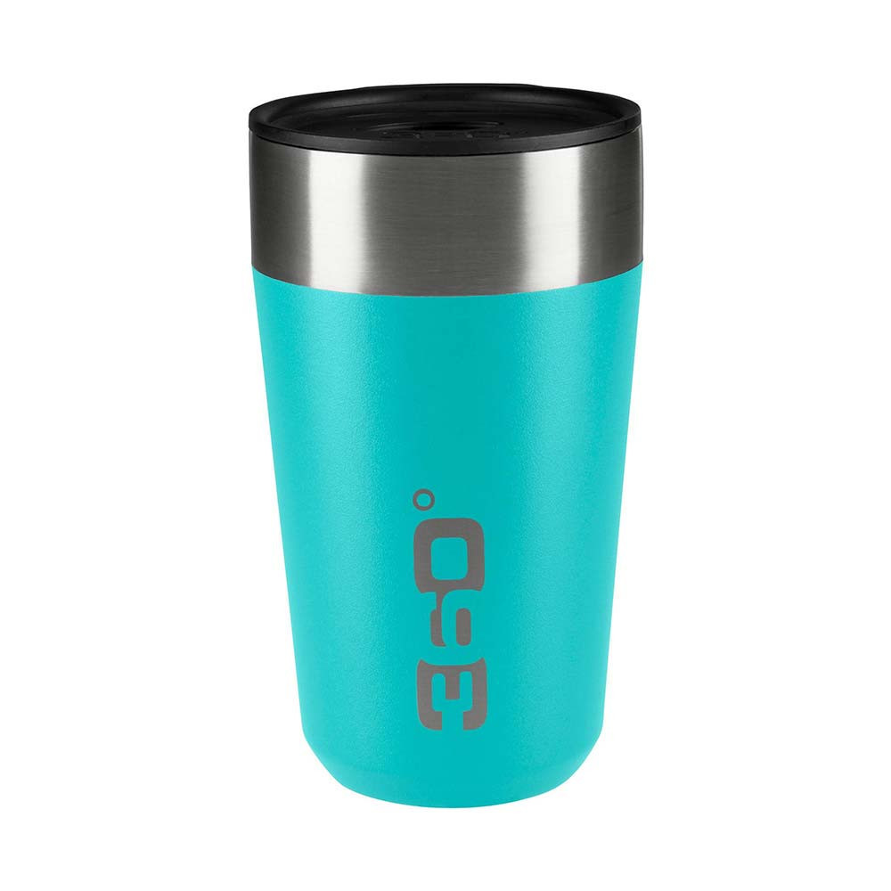 360 Degrees Taza Travel Mug Large azul turquesa - Vaso termo