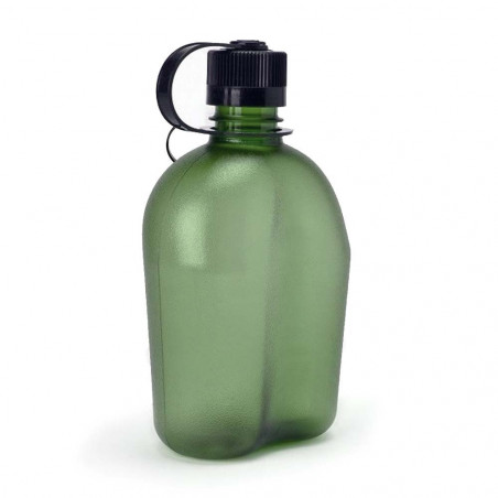 Nalgene Oasis verde 1 litro – Botella cantimplora – Camping Sport