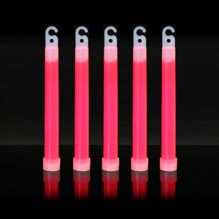 North Star Emergency Glow Stick - Pack 5 barras de luz amarillas