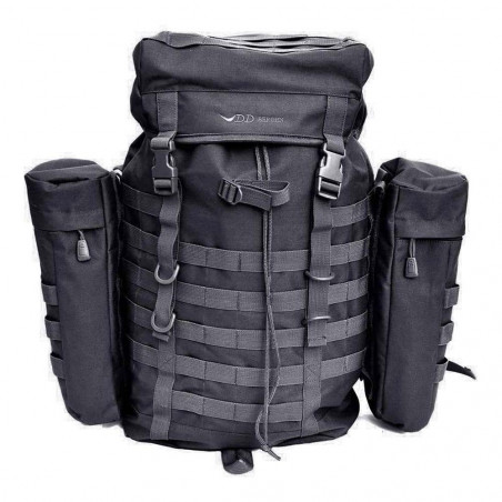 DD Hammocks Bergen Rucksack 55L negra - Mochila táctica de bushcraft