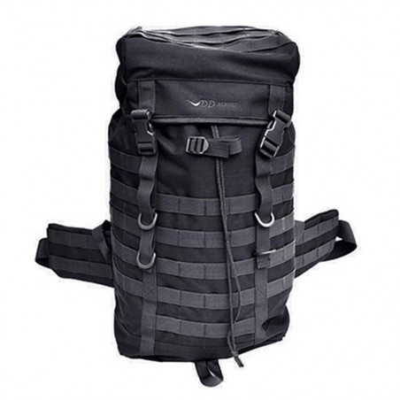 DD Hammocks Bergen Rucksack 55L negra - Mochila táctica de bushcraft
