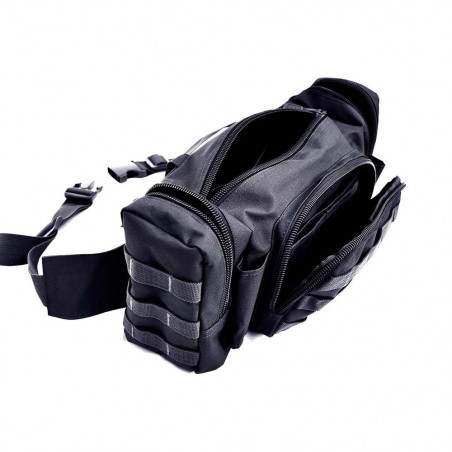 DD Hammocks Action Pack 8L negra - Riñonera táctica con Molle