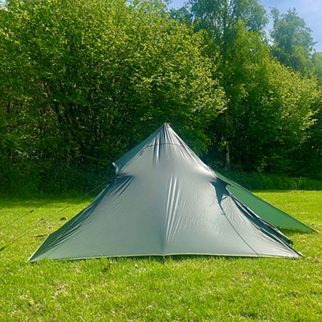 DD Hammocks Superlight Pyramid Tent - Tienda de campaña individual