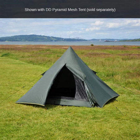 DD Hammocks Superlight Pyramid Tent - Tienda de campaña individual