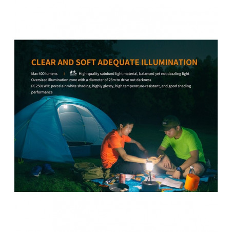 Fenix CL26R Alto Rendimiento Portátil verde – Lámpara de camping