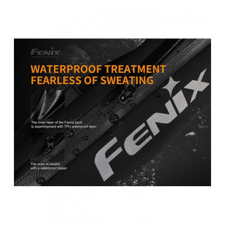 Fenix AFB-10 negra – Riñonera de running