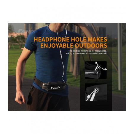 Fenix AFB-10 negra – Riñonera de running