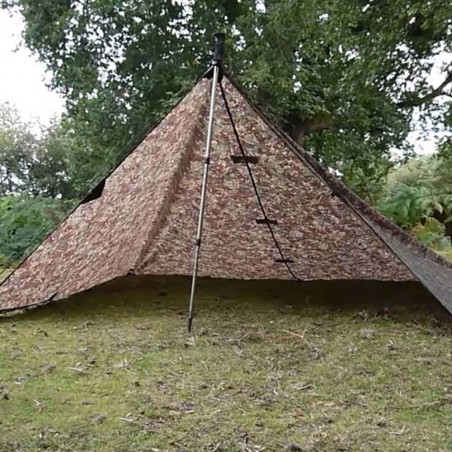 DD Hammocks Tarp 3x3 MC - Camuflage - Toldo Bushcraft