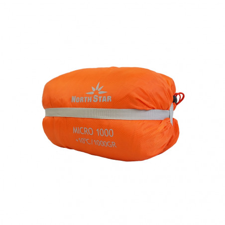 Saco de dormir North Star MICRO 1000 - naranja