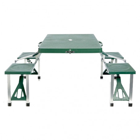 Mesa plegable Hosa PICNIC MALETA - verde