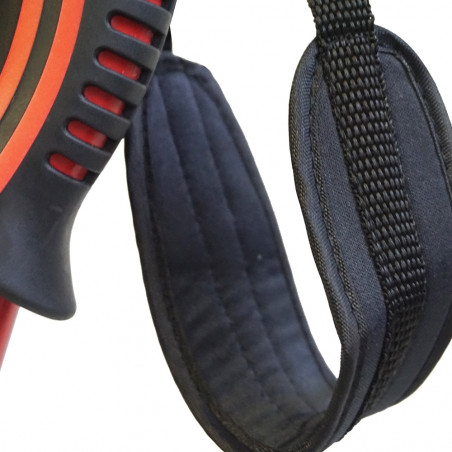 Par de bastones de trekking Setmil PRO LOCK - rojos