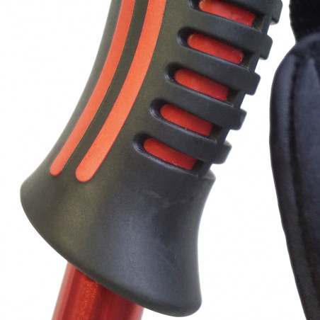 Par de bastones de trekking Setmil PRO LOCK - rojos