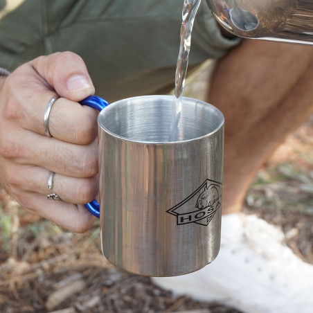 Tazón HOSA ACERO INOXIDABLE con mosquetón