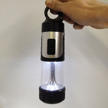 Linterna lámpara de camping Hosa DINAMO 2 FUNCIONES