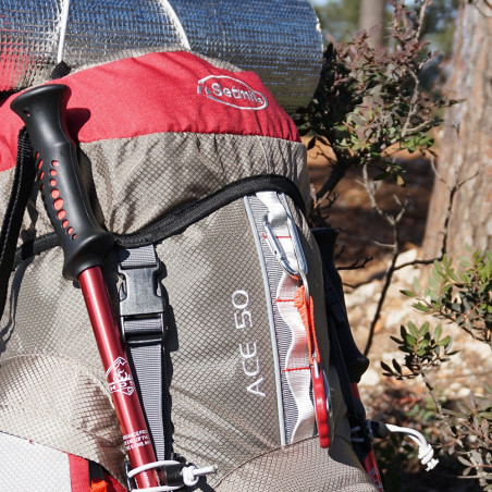 mochila de trekking ace 50 granate