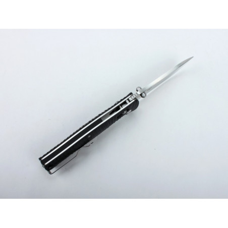 Navaja plegable de bolsillo Ganzo G720 acero – negra