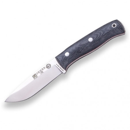 Joker Bs 9  Lynx Canvas Micarta con ferrocerio  - Cuchillo de supervivencia y bushcraft