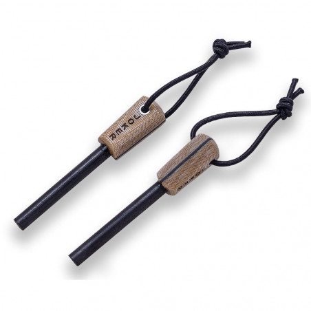 Joker Bs9 Canadiense Canvas Micarta con ferrocerio - Cuchillo de supervivencia y bushcraft