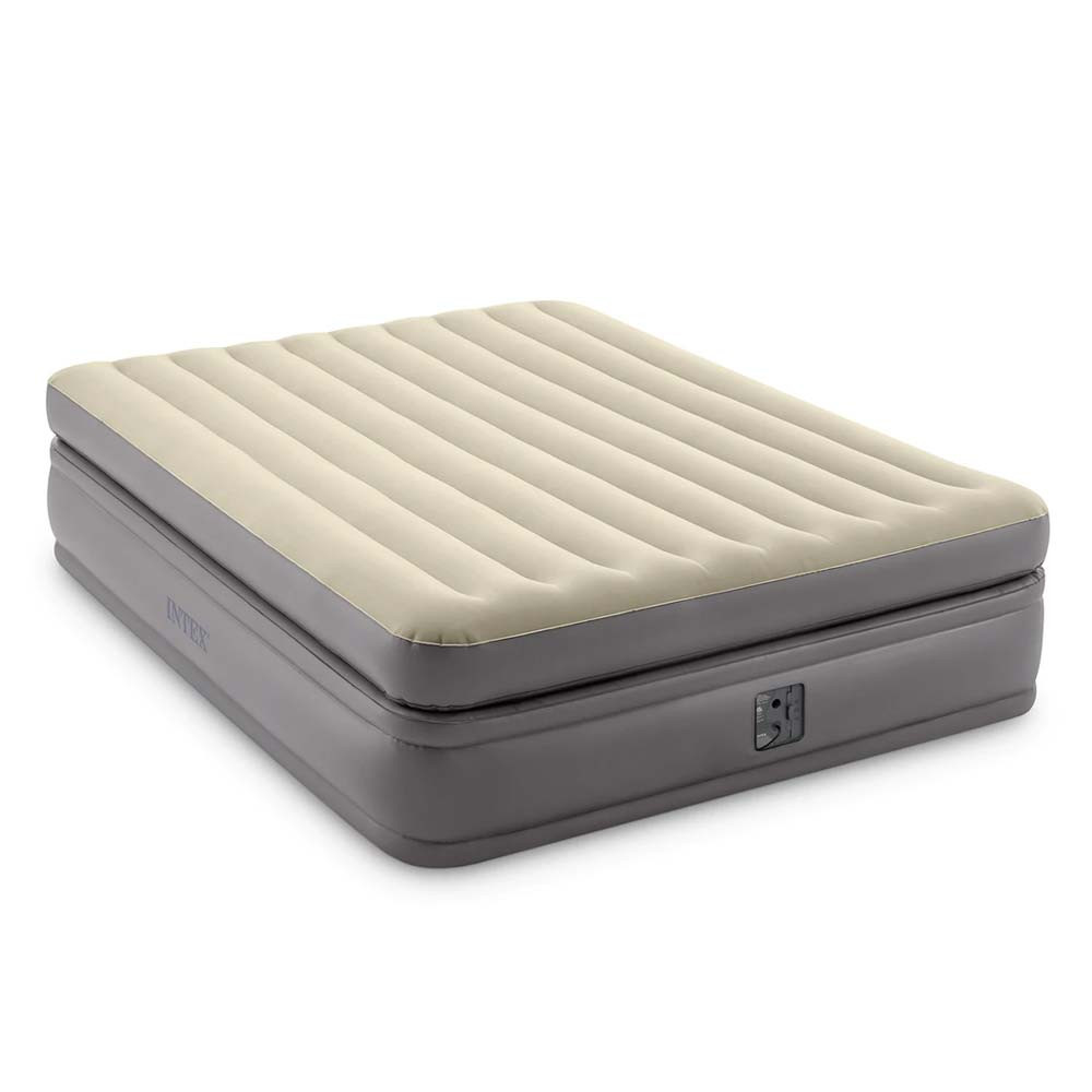 Intex Fibertech Prime Comfort Elevated 152 x 203 cm - Colchón eléctrico doble