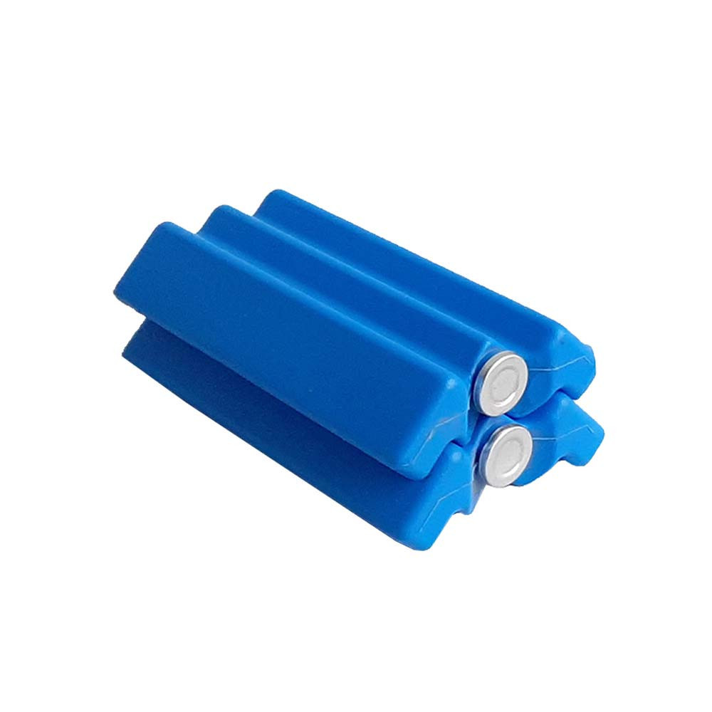 Pack 2 Acumuladores de frío Rockwest 250 ml azul - Bloque hielo nevera