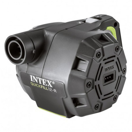 Intex Hinchador eléctrico portátil 220-240v con adaptadores