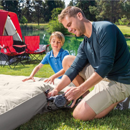 Intex Hinchador eléctrico portátil 220-240v con adaptadores