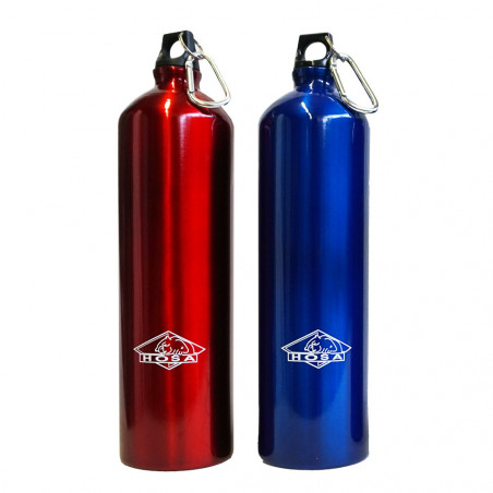 Hosa Aluminio Mosquetón 1,5 Litros roja - Botella cantimplora – Camping  Sport