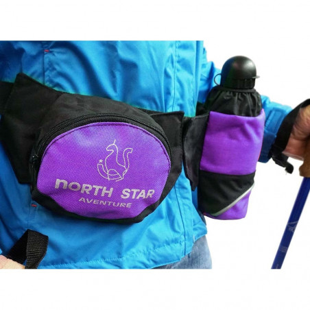Riñonera North Star ADVENTURE - morado