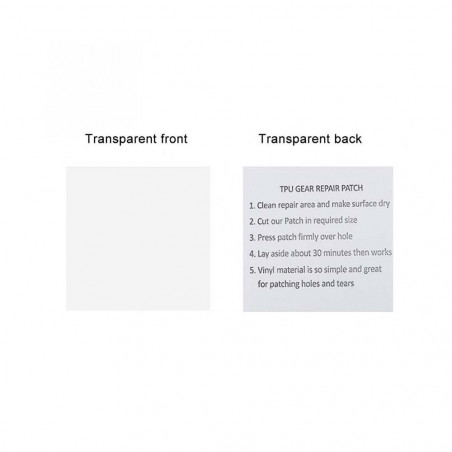 Parche de Elastómero TEAR-AID Patch - Reparar tiendas de campaña, hamacas...
