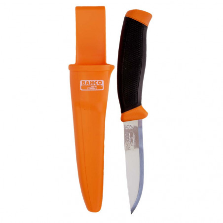 Bahco Cuchillo Multifunción SB-2444 - Cuchillo escandinavo bushcraft