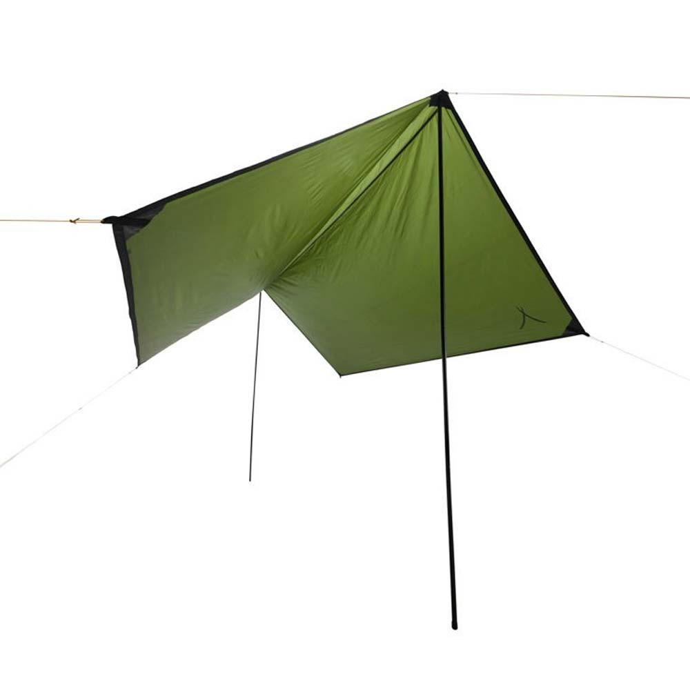 Grand Canyon Shelter Zuni 3 - Tarp/zonnezeil 300 x 300 cm - vierkante vorm, UV50 , waterdicht - Capulet Olive (groen