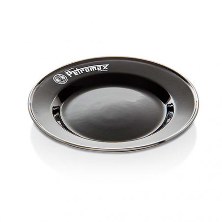 Petromax Enamel Plate Set - Pack 2 platos esmaltados negros