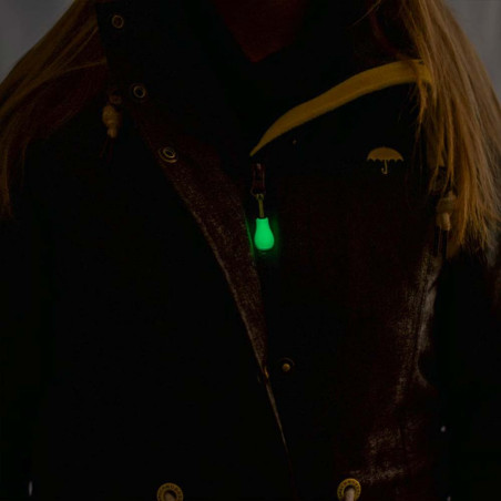 Ropescout Glow Zip Marker small - Pack 4 tiradores fluorescentes cremallera