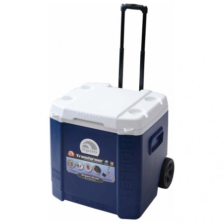 Igloo Coolers TRANSFORMER 60 ROLLER - Nevera rígida con ruedas