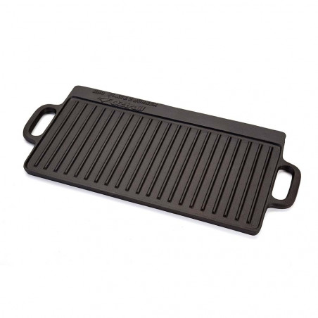 OZtrail 2 Burner Oversize BBQ Plate - Plancha de hierro fundido