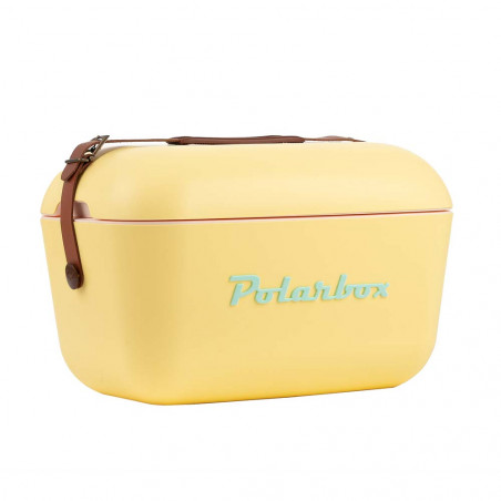 Polarbox Classic 20L amarillo – Nevera portátil retro vintage