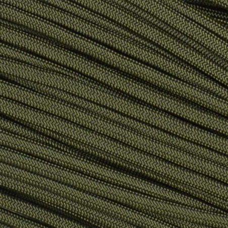 DD Paracord Green 25 metros - Rollo de cuerda paracaídas de 7 hebras