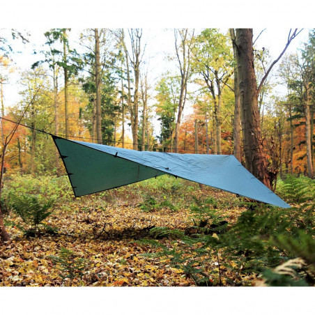 DD Hammocks Tarp 4x4 verde bosque - Toldo Bushcraft