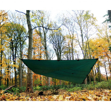 DD Hammocks Tarp 4x4 verde bosque - Toldo Bushcraft